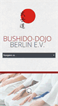 Mobile Screenshot of bushido-dojo.de